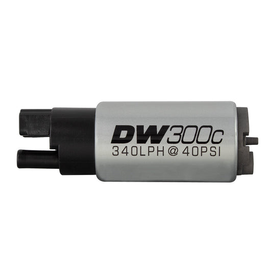 DeatschWerks DW300C Series 340LPH Compact Fuel Pump Without Mounting Clips (9-307)