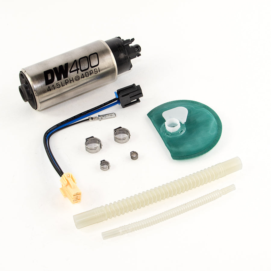 DeatschWerks DW 415LPH In-Tank Fuel Pump w/ 1/8 Venturi w/ Install Kit for Ford F-150 (14-18)