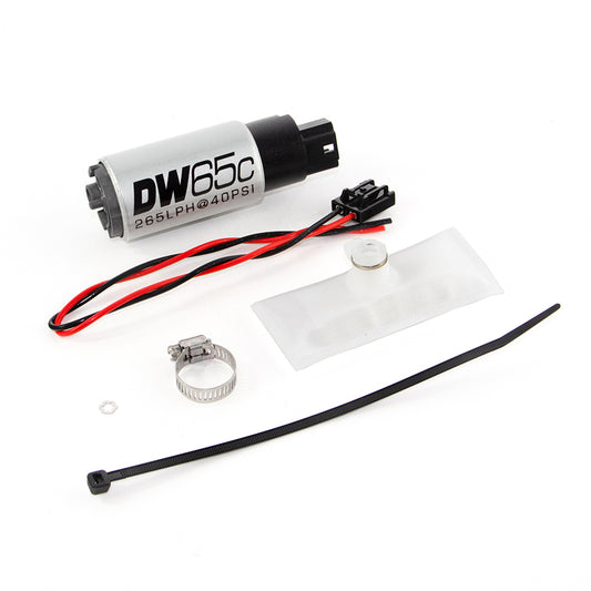 DeatschWerks 265LPH Compact Fuel Pump w/ 9-1030 Install Kit