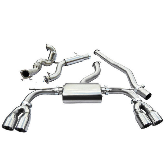 Cobra Turbo Back Performance Exhaust (Non-Valved) - Audi S3 8V Sportback (13-18)