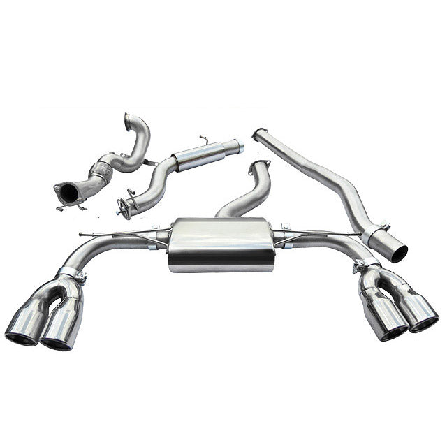 Cobra Turbo Back Performance Exhaust (Non-Valved) - Audi S3 8V Sportback (13-18)