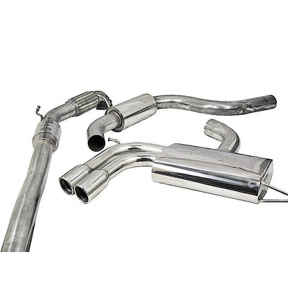 Cobra Turbo Back Performance Exhaust - Audi A3 8P 2.0 TFSI 2WD 3 Door