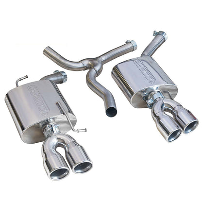 Cobra Dual Exit S5 Style Performance Exhaust Conversion - Audi A5 2.0 TDI Coupe S-Line