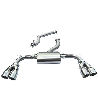 Cobra Cat Back Non-Valved Performance Exhaust - Audi S3 8V 3 Door (13-17)