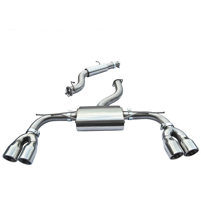 Cobra Cat Back Non-Valved Performance Exhaust - Audi S3 8V 3 Door (13-17)