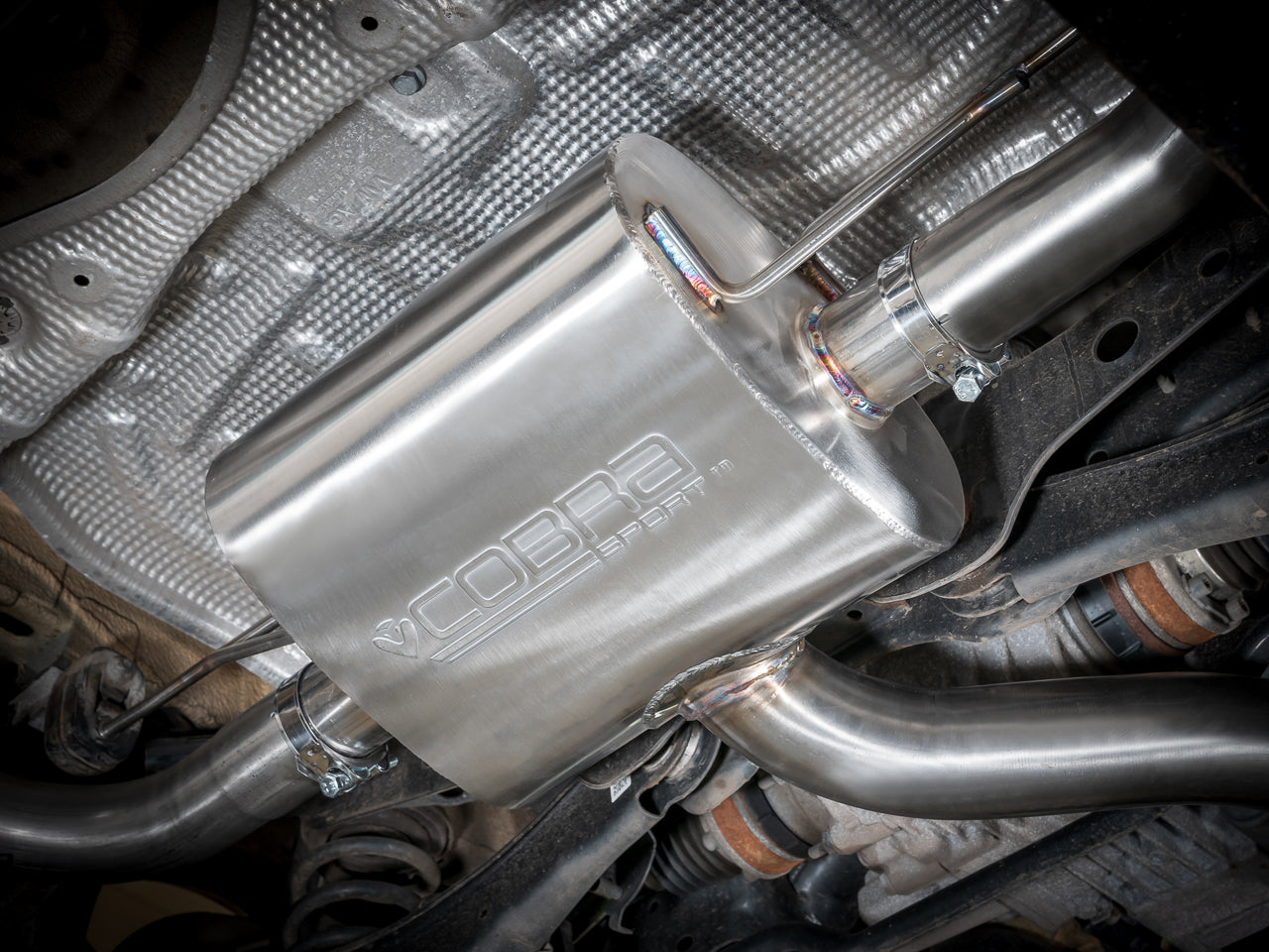 Cobra Turbo Back Non-Valved Performance Exhaust - Audi S3 8V Saloon (13-18)