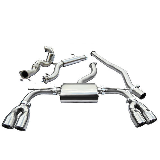 Cobra Turbo Back Performance Exhaust (Non-Valved) - Audi S3 8V 3 Door (13-17)