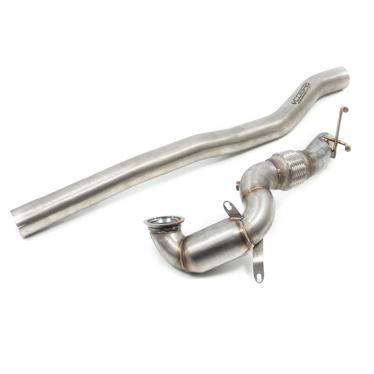 Cobra Front Downpipe Sports Cat / De-Cat Performance Exhaust for Audi S3 (8V) Sportback (13-17)