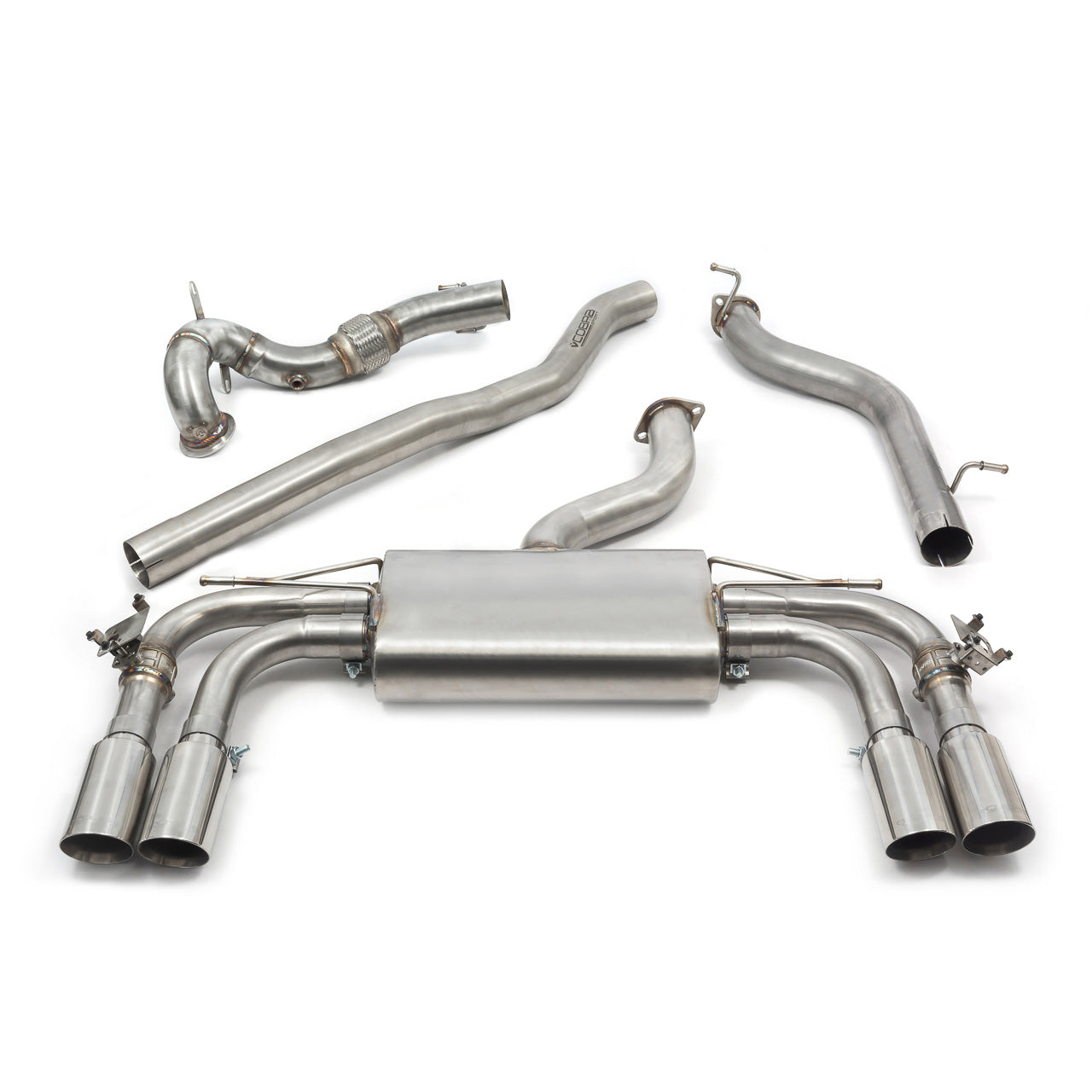 Cobra Turbo Back Performance Exhaust - Audi S3 8V Sportback (13-18)