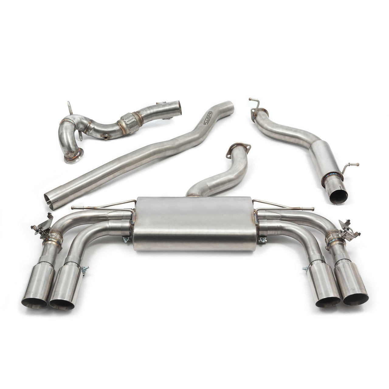 Cobra Turbo Back Performance Exhaust - Audi S3 8V Sportback (13-18)