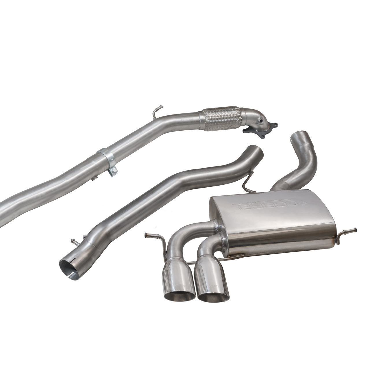 Cobra Turbo Back Performance Exhaust - Audi S3 8P Quattro 3 Door