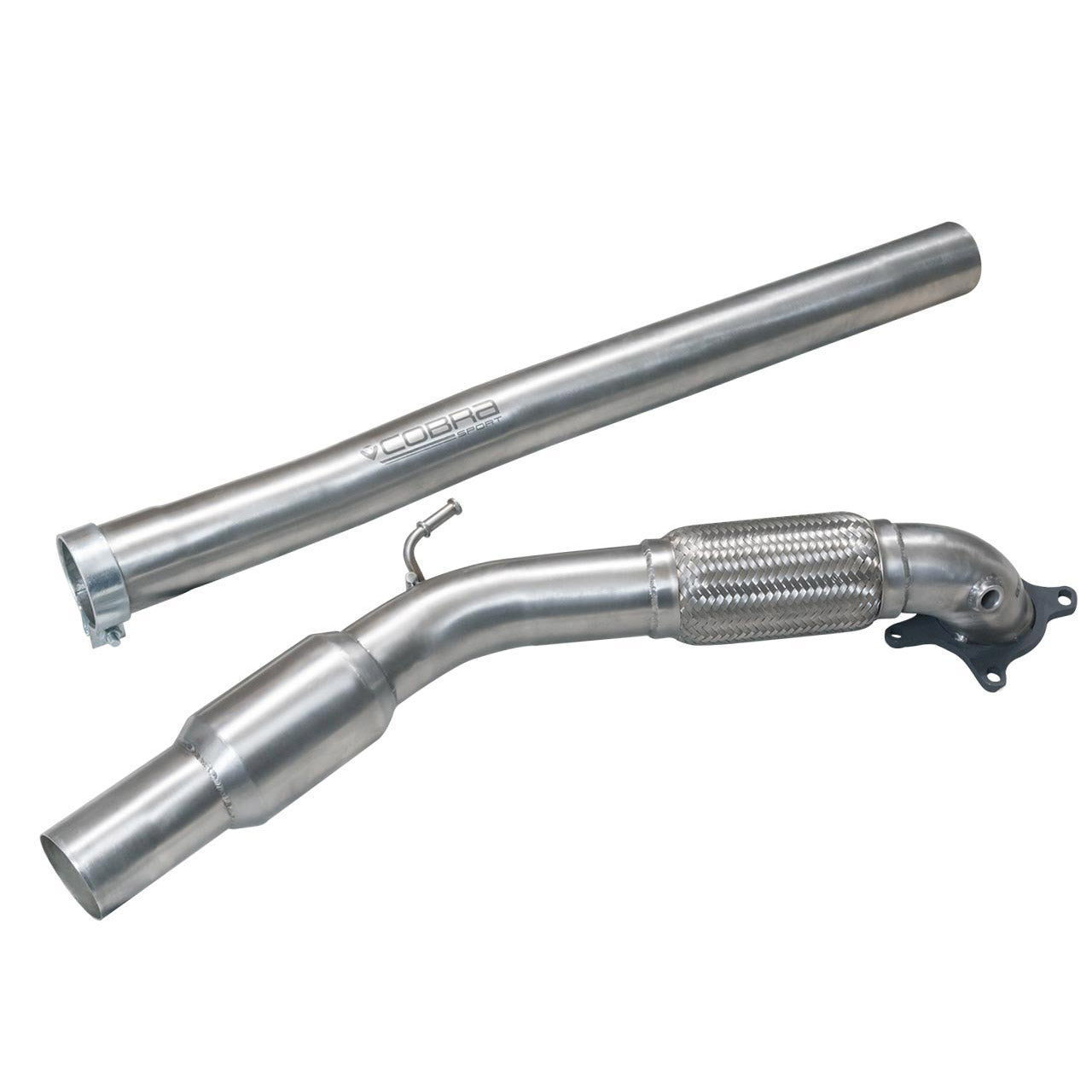 Audi TT Mk2 TFSI 2WD Sports Cat Downpipe Cobra Exhaust - AU38