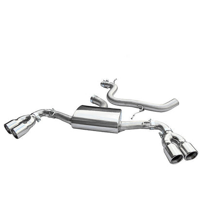 Cobra Cat Back Performance Exhaust - Audi TT 8J 1.8/2.0 TFSI 2WD (07-11)