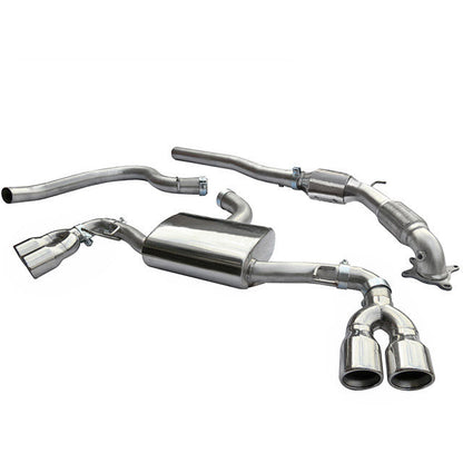 Cobra Turbo Back Performance Exhaust - Audi TT 8J 1.8/2.0 TFSI 2WD (07-11)