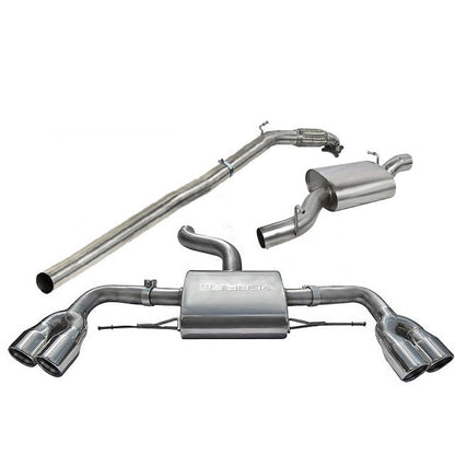 Cobra Turbo Back Performance Exhaust - Audi TTS 8J Quattro