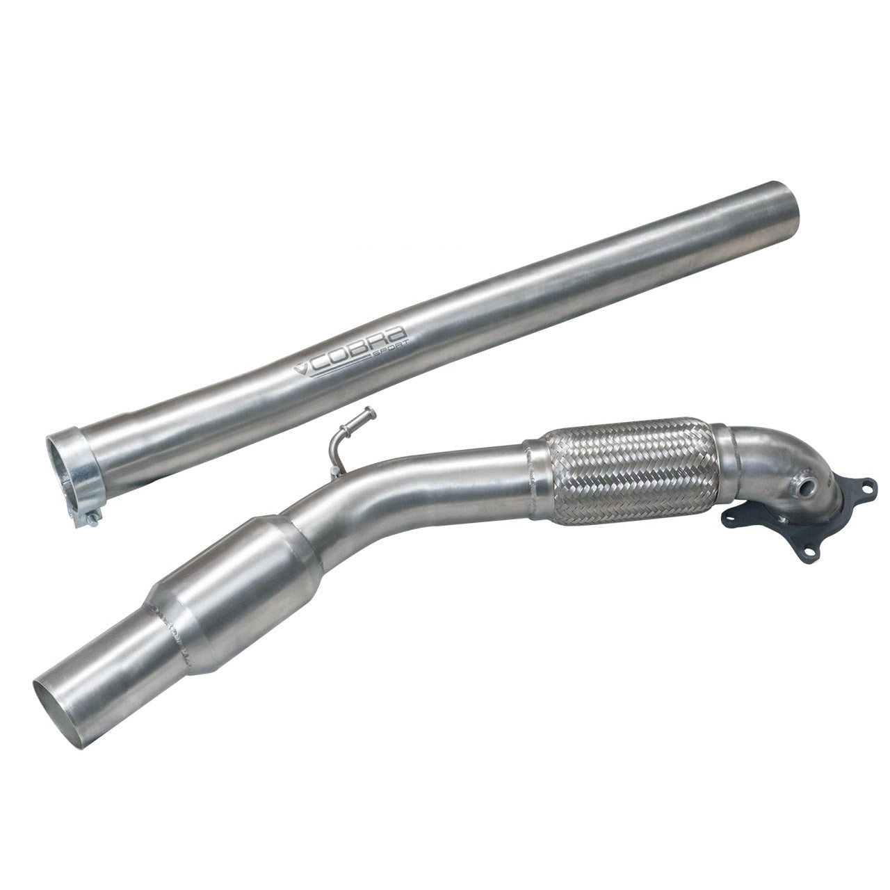 Cobra Front Downpipe Sports Cat / Decat Performance Exhaust - Audi TTS 8J Quattro