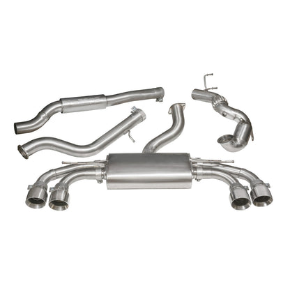 Cobra Turbo Back Performance Exhaust - Audi TTS 8S 2.0 TFSI