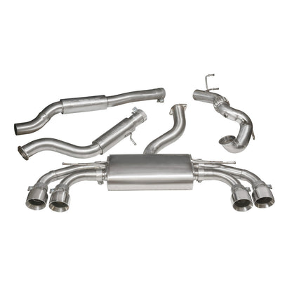 Cobra Turbo Back Performance Exhaust - Audi TTS 8S 2.0 TFSI