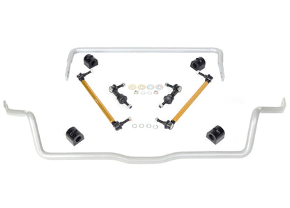 Whiteline Front and Rear Anti Roll Bar Kit for Mazda 3 BK (04-09)