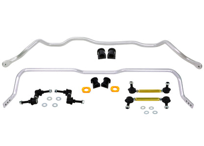 Whiteline Front and Rear 24mm Anti Roll Bar Kit for Mitsubishi Lancer Evo 7 8 9 (01-07)