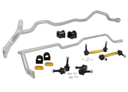 Whiteline Front and Rear 24mm Anti Roll Bar Kit for Mitsubishi Lancer Evo 7 8 9 (01-07)