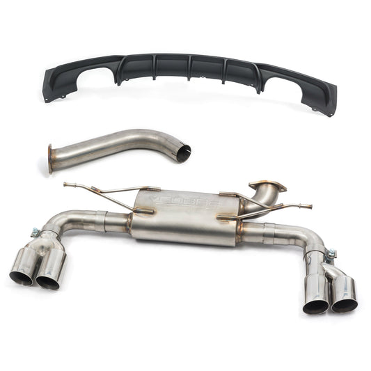 Cobra Quad Exit M3 Style Performance Exhaust Conversion - BMW 320D F30 LCI/F31 LCI (15-19)