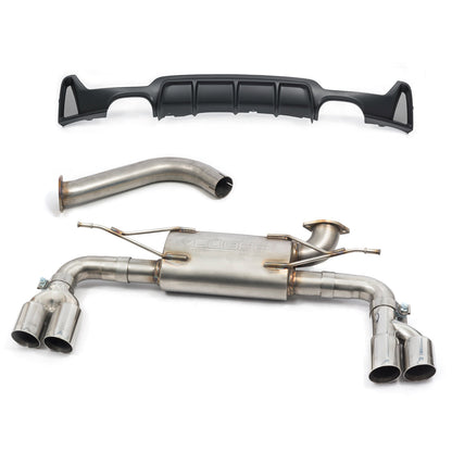 Cobra Quad Exit M4 Style Performance Exhaust Conversion - BMW 420D F32/F33/F36 (13-20)