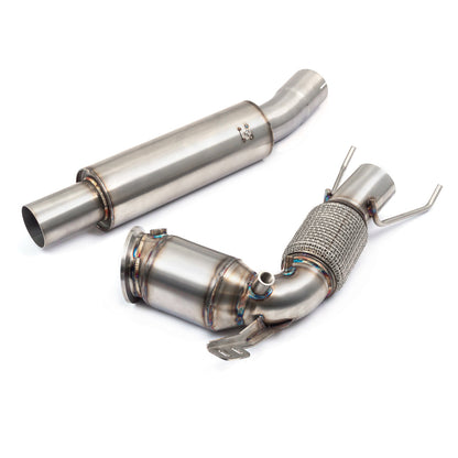 Cobra Front Downpipe Sports Cat / Decat (Fits to Cobra) - BMW M135i F40