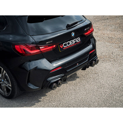 Cobra Quad Exit GPF/PPF Back Performance Exhaust for BMW M135i M3 Style (F40)