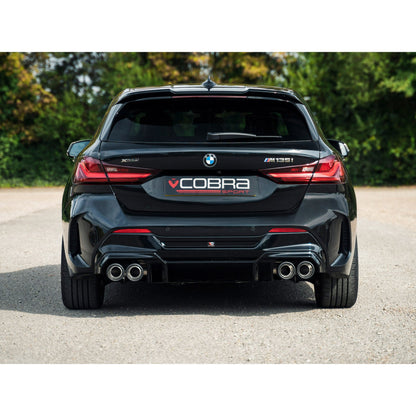 Cobra Quad Exit GPF/PPF Back Performance Exhaust for BMW M135i M3 Style (F40)