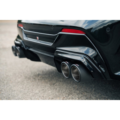 Cobra Race Box Delete Cat Back Performance Exhaust for BMW M135i (F40) Venom Quad Exit M3 Style