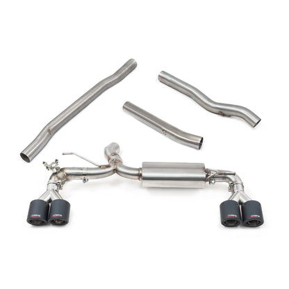 Cobra Cat Back Performance Exhaust for BMW M135i (F40) Quad Exit M3 Style