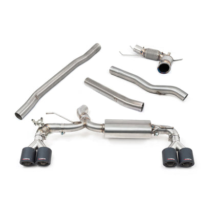 Cobra Turbo Back Performance Exhaust for BMW M135i (F40) Quad Exit M3 Style