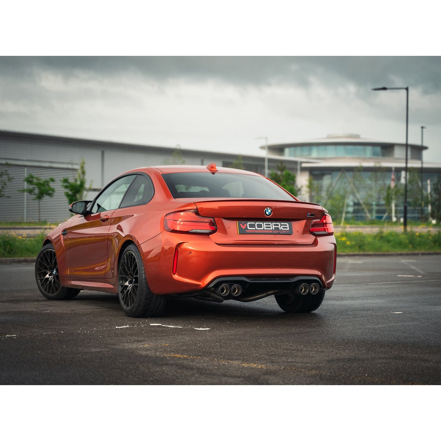 Cobra Venom Race Rear Axle Back (Back Box Delete) Performance Exhaust for BMW M2 Competition