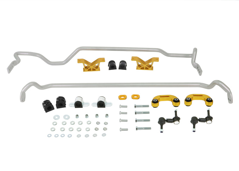 Whiteline Front and Rear Anti Roll Bar Kit for Subaru Impreza WRX GD (03-07) 24mm