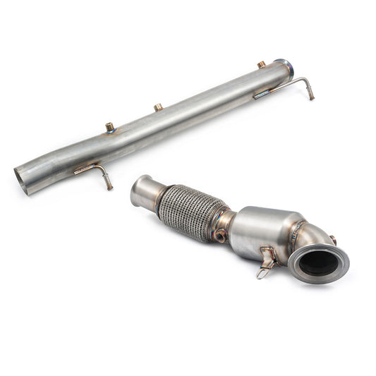 Cobra Front Downpipe and GPF Delete Performance Exhaust - Ford Fiesta Mk8 ST