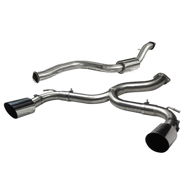 Cobra Venom Box Delete Race Cat Back Performance Exhaust - Ford Focus RS Mk2