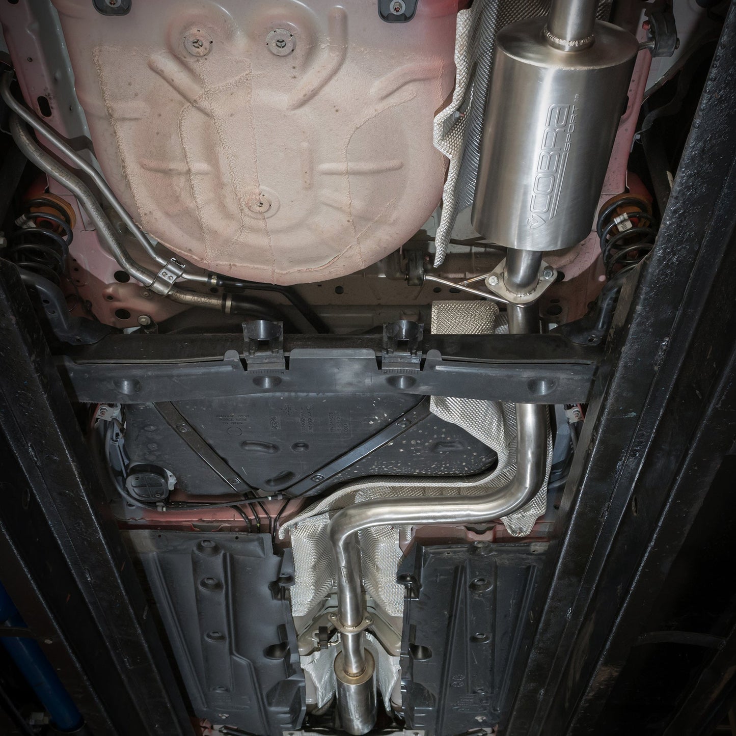 Cobra Twin Tip Catback Performance Exhaust - Ford Fiesta Mk8 1L EcoBoost ST-Line ST Style