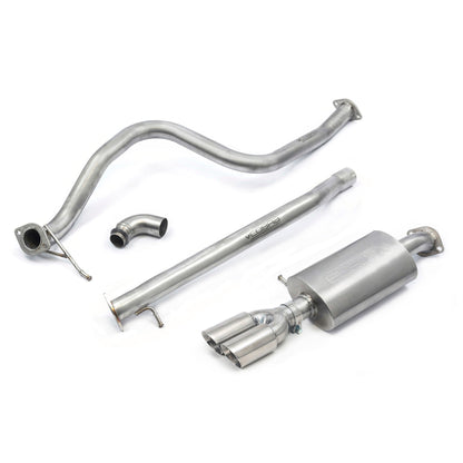 Cobra Twin Tip Catback Performance Exhaust - Ford Fiesta Mk8 1L EcoBoost ST-Line ST Style