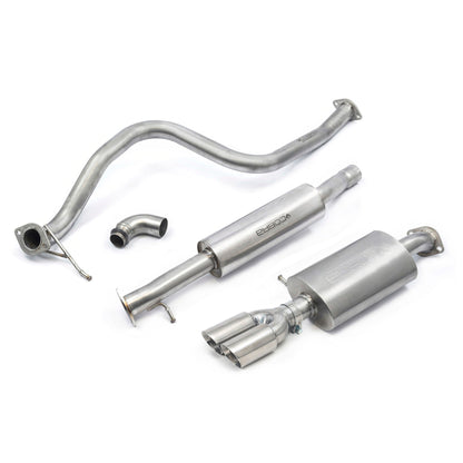Cobra Twin Tip Catback Performance Exhaust - Ford Fiesta Mk8 1L EcoBoost ST-Line ST Style