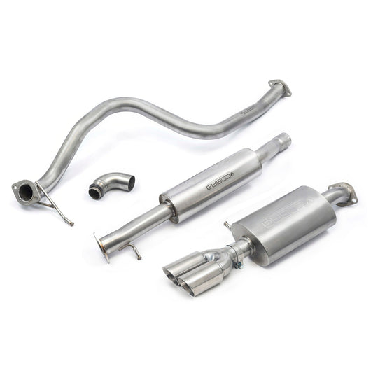 Cobra Twin Tip Catback Performance Exhaust - Ford Fiesta Mk8 1L EcoBoost ST-Line ST Style