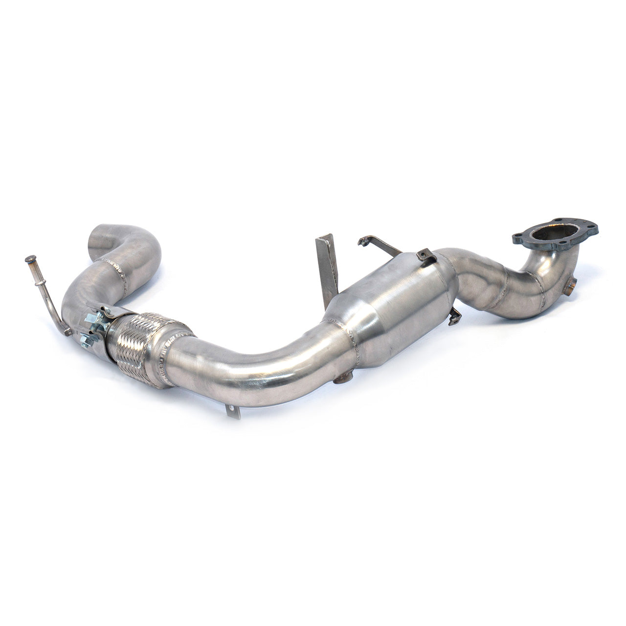 Cobra Front Pipe Sports Cat / Decat Performance Exhaust - Ford Fiesta Mk8 1.0T EcoBoost ST-Line