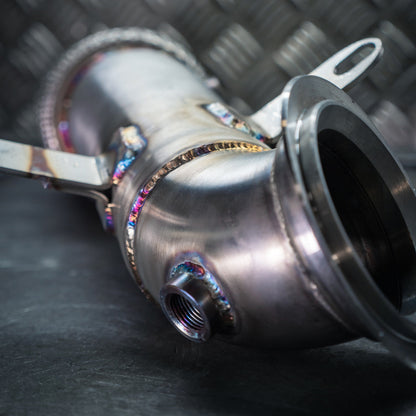 Cobra Front Downpipe Sports Cat / Decat Performance Exhaust - Ford Fiesta Mk8 ST