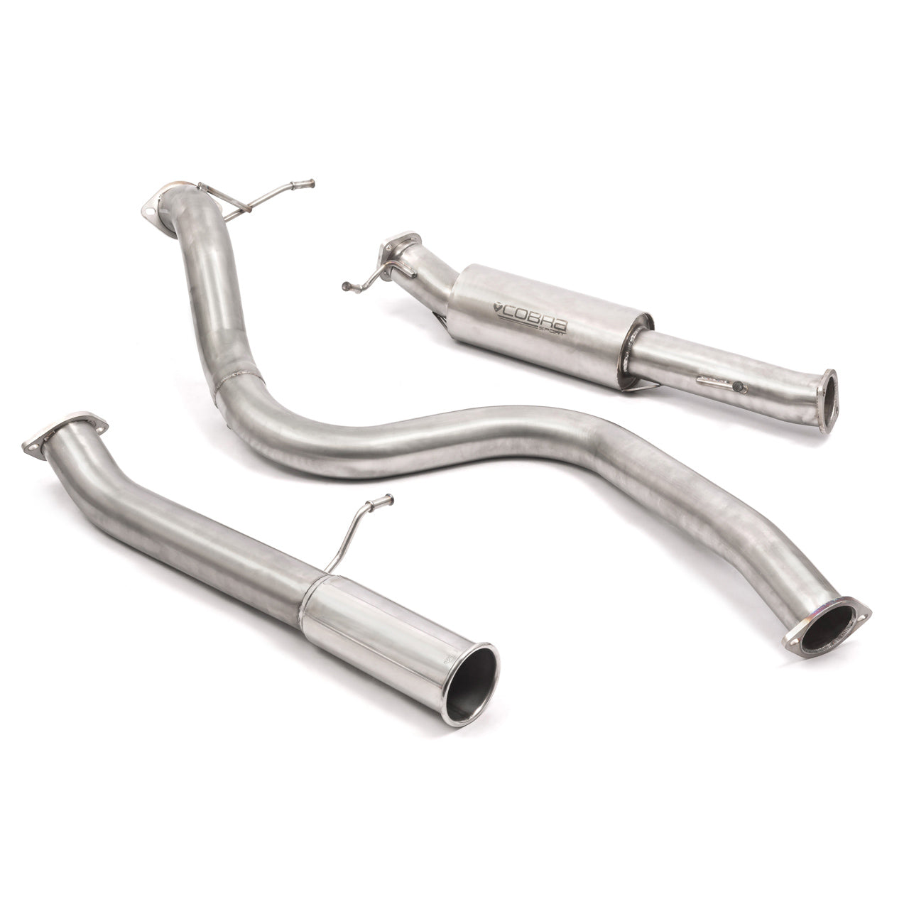 Cobra Venom Box Delete Race 3" Cat Back Performance Exhaust - Ford Fiesta Mk7 ST180/200