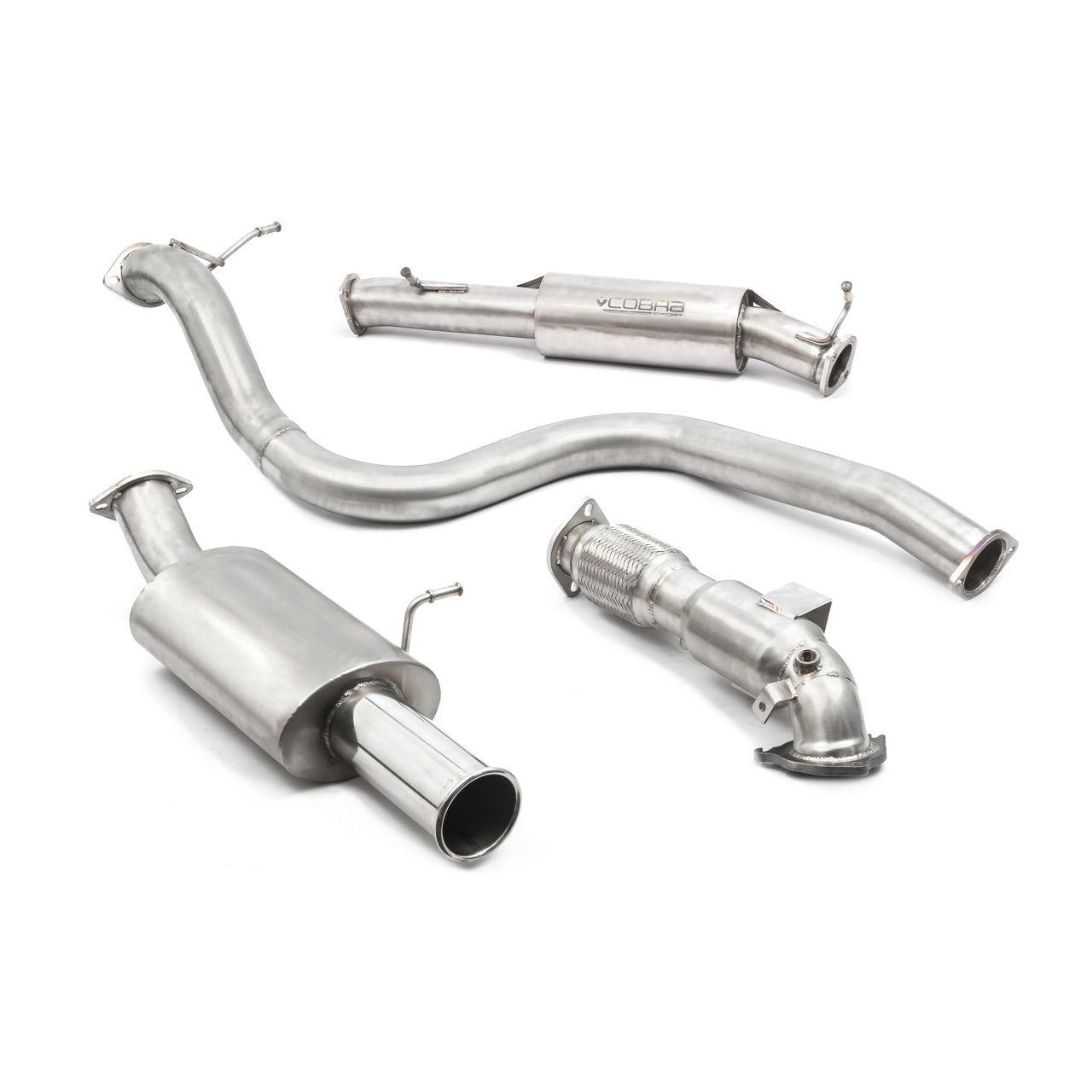 Cobra Turbo Back Performance Exhaust - Ford Fiesta Mk7 ST180/200