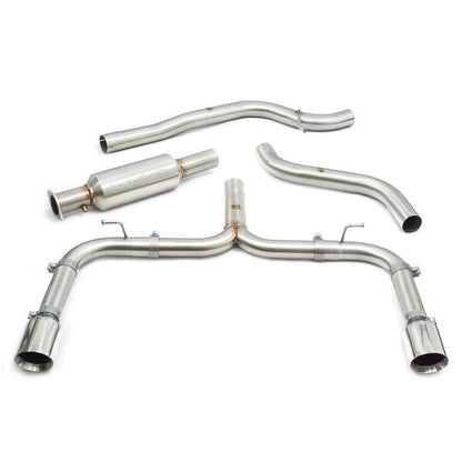 Cobra Venom Box Delete Race Cat Back Performance Exhaust - Ford Focus ST Estate Mk4