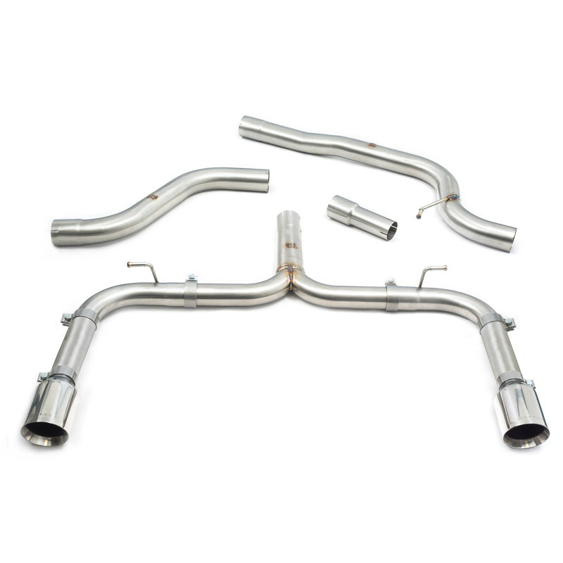 Cobra Box Delete Race GPF-Back Performance Exhaust - Ford Focus ST Estate Mk4