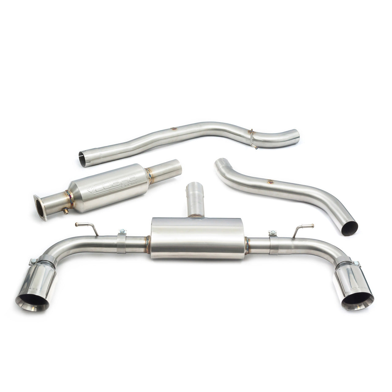 Cobra Cat Back Performance Exhaust - Ford Focus ST Mk4