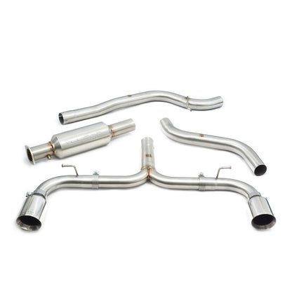 Cobra Venom Box Delete Race Cat Back Performance Exhaust - Ford Focus ST Mk4