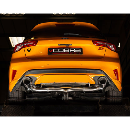 Cobra Venom Box Delete Race Cat Back Performance Exhaust - Ford Focus ST Mk4